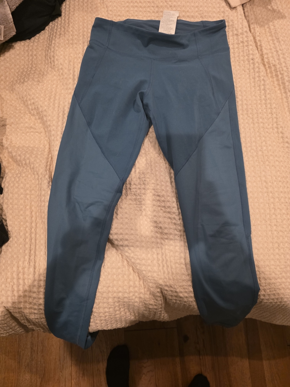 Under Armour Blue Heat Gear High-Waist Leggings